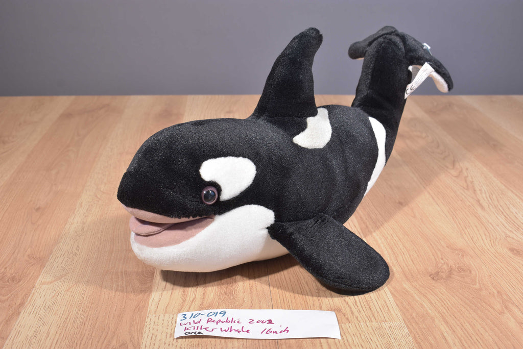 Wild Republic Orca Killer Whale 2002 Plush