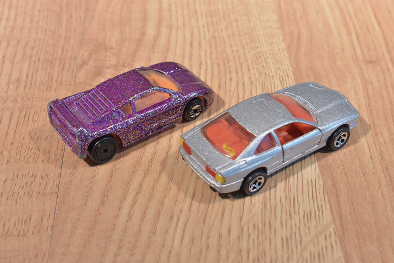 Hot Wheels 5 Cars Audi BMW Mazda Ford Horseplay