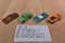 Mattel Hot Wheels 4 Cars Impala, T-Bird, '57 Chevy, Truck