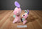 Ty Beanie Boos Bloom Pastel Rainbow Bunny Rabbit 2015 2016 Beanbag Plush