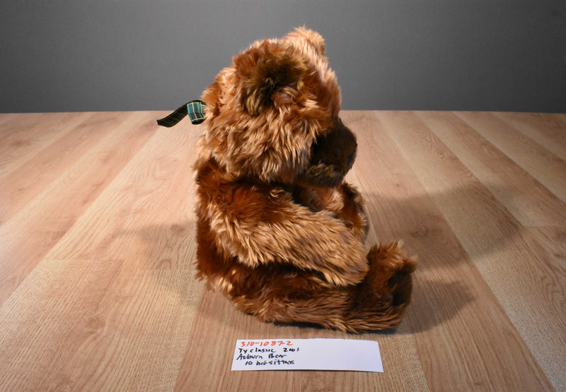 Ty classic Auburn Brown Bear 2011 Beanbag Plush