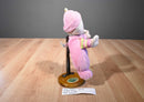 Fisher Price Baby's First Doll Pink Girl Rattle 2008 Plush