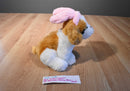 Best Made Toys Target Saint Bernard Puppy Dog with Pink Bunny Rabbit Ears Plush