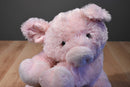 Aurora Floppy Pink Pig Plush