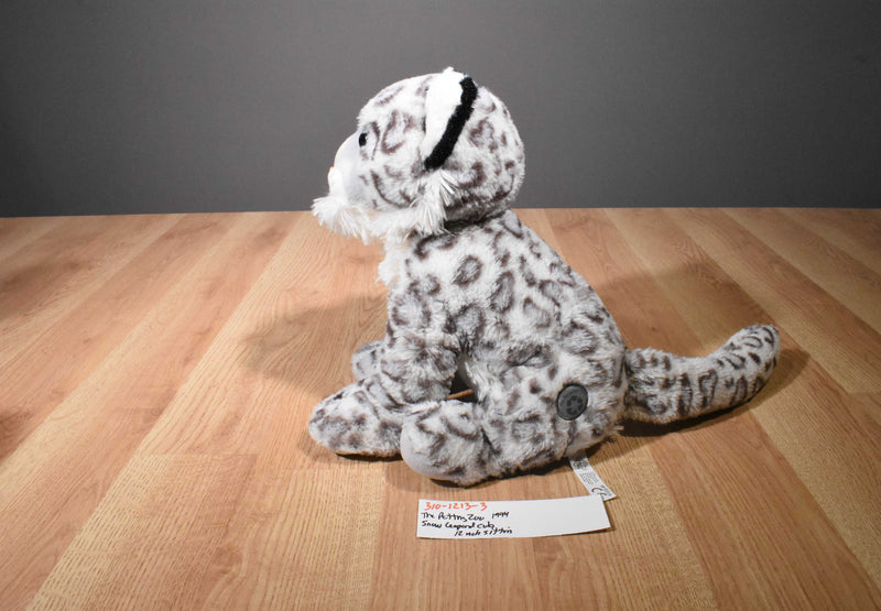 The Petting Zoo Snow Leopard Cub 1994 Beanbag Plush