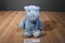 Cloud b Dreamy Hugginz Blue Hippo 2017 Plush With Gold Stars