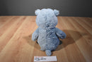 Cloud b Dreamy Hugginz Blue Hippo 2017 Plush With Gold Stars