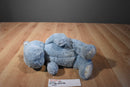 Cloud b Dreamy Hugginz Blue Hippo 2017 Plush With Gold Stars