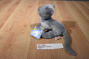 Ganz Webkinz Charcoal Cat HM152 Beanbag Plush Sealed Code