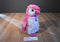 The Petting Zoo Pink and White Penguin 2012 Beanbag Plush