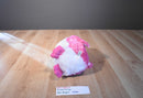 The Petting Zoo Pink and White Penguin 2012 Beanbag Plush