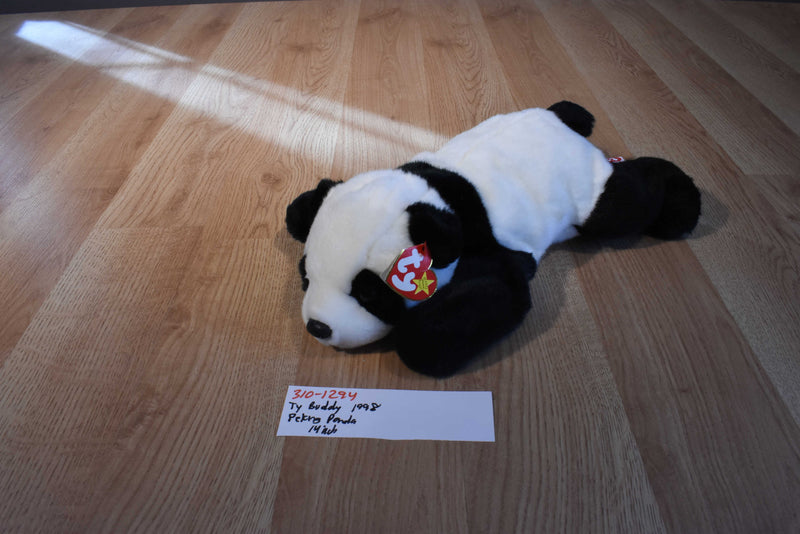 Ty Beanie Buddies Peking Panda 1998 Beanbag Plush