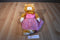 Build a Bear Orange tabby Cat in Pink Dress Plush