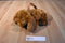 Unipak Brown Dog hand Bag Plush