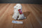 Russ Fifi White Poodle Beanbag Plush