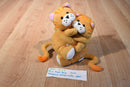Purr-Fect Pals Orange Hugging Cats 2001 Beanbag Plush