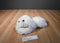 Fluffyville White Fluffy Dog "Scruffy" Plush