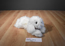 Fluffyville White Fluffy Dog "Scruffy" Plush