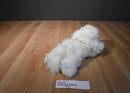 Fluffyville White Fluffy Dog "Scruffy" Plush