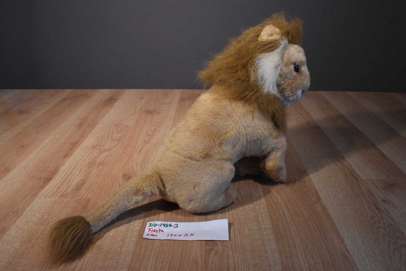 Fiesta Tan and Brown Male Lion Plush