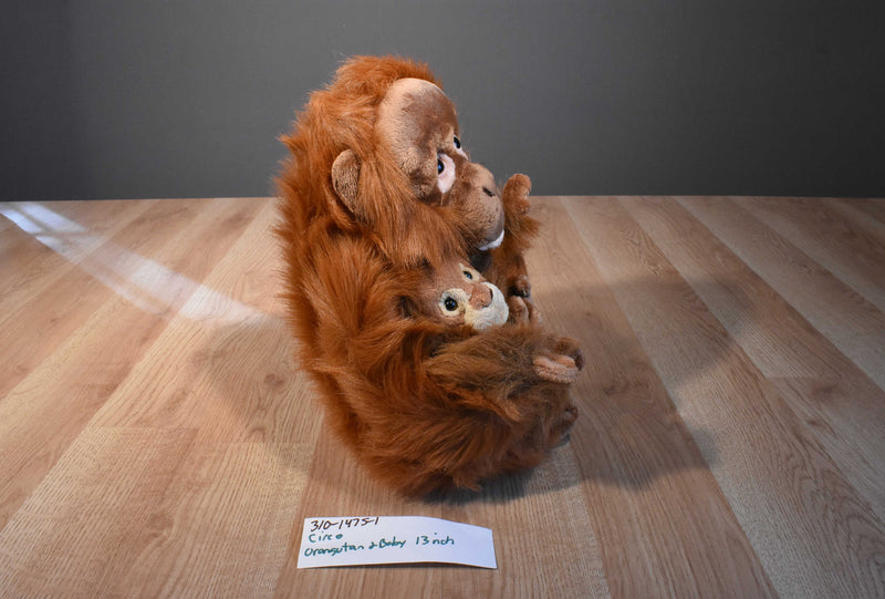 Circo Orangutan and Baby Beanbag Plush