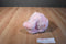 Ty Classic Blushing Pink Teddy Bear with Hearts 2003 Beanbag Plush