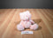 Baby Ganz Pink Teddy Bear Rattle Plush