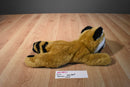 SKM Brown Black White Raccoon Beanbag Plush