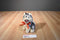 Northern Gifts Wild Wonders Grey and Beige Husky Plush With Red Bow(