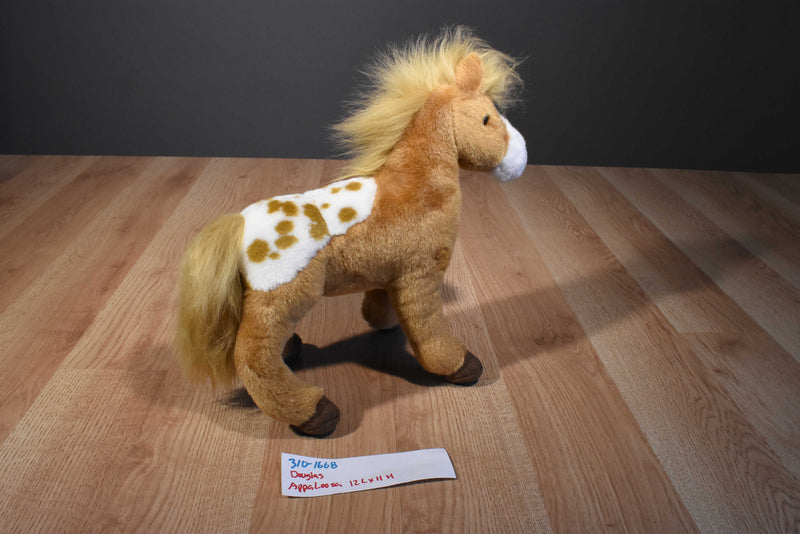 Douglas Diana Golden Appaloosa Horse Plush