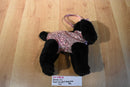 Poochie & Co. Black Lab With Pink Sequin Body Purse Bag