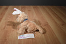 Dan Dee Golden Retriever Puppy With Bunny Rabbit Ears 2010 Plush