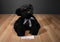 Russ Welby Black Teddy Bear Beanbag Plush