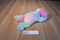 Ty Classic Yodeler Neon Rainbow St. Bernard 2016 Beanbag Plush