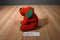 Ty Pluffies Jingles Red and Green Dog 2006 Beanbag Plush