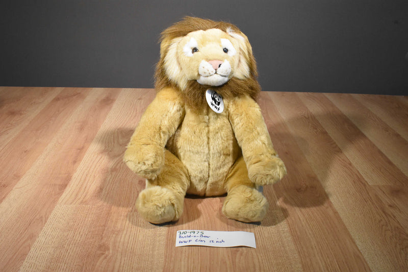 Build a Bear WWF Lion Beanbag Plush