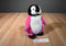 Fiesta Walk Your Petz Hot Pink, White and Black Penguin Plush