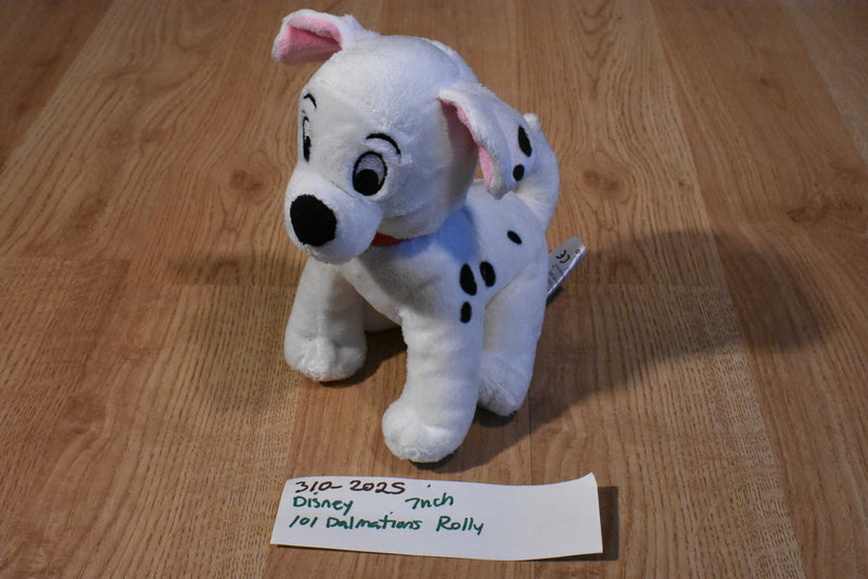 Disney Store 101 Dalmatians Rolly Beanbag Plush