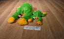 Ty Buddies and Babies Smoochy Green and Yellow Frog 1997 1998 Beanbag Plush