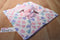 Carter's Pink Bunny Rabbit With Hearts Security Blanket