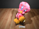 Nanco Looney Tunes Pink Tweety Bird with Hearts 2012 Plush