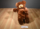 Unipak Brown Bear Plush Backpack