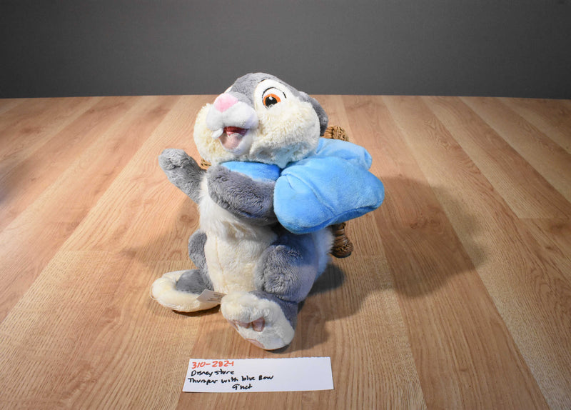 Disney Store Thumper Wearing a Blue Bow Plush