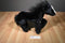 E & J Classics Black Horse with White Blaze Plush