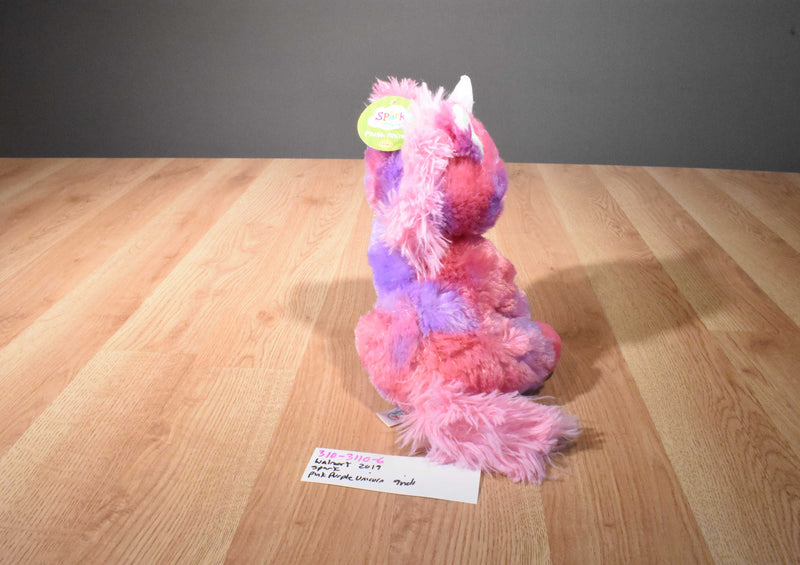 Wal-Mart Spark Create Imagine Pink Purple Unicorn 2019 Plush