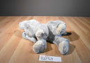 Commonwealth Floppy Grey Elephant 2001 Beanbag Plush