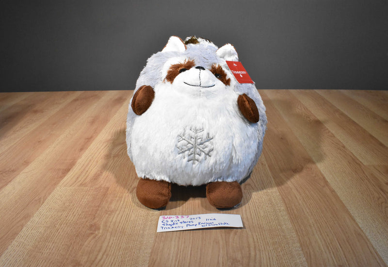 CS International Shopko Trimmerry Plump Snowflake Raccoon 2013 Plush