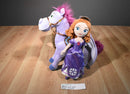 Disney Store Sofia the First and Minimus the Purple Pegasus Plush