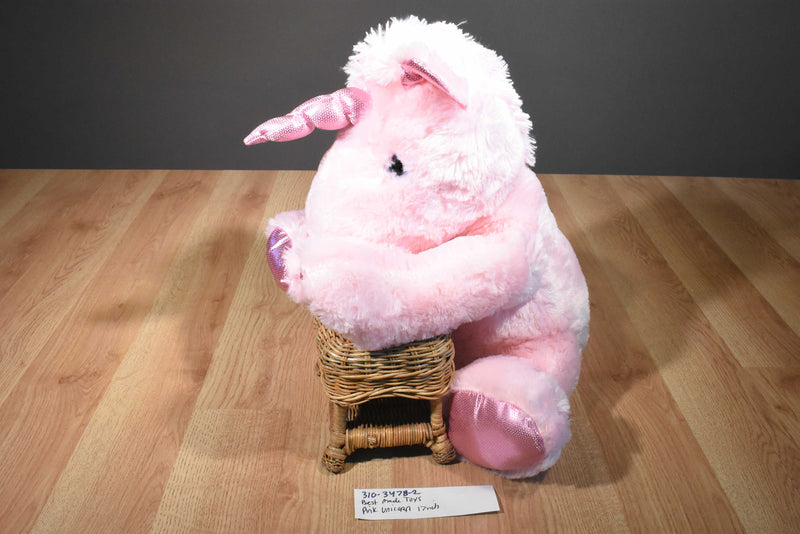 Best Made Toys Pink Unicorn Horse Plush