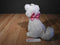 Disney Store Authentic The Artistocats White Kitten Marie Plush